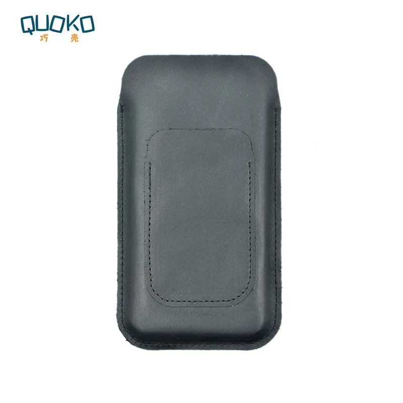 Простота и супер тонкий натуральная кожа телефон сумка чехол для samsung Galaxy Note 10+ плюс 6,8 дюймов - Цвет: Черный