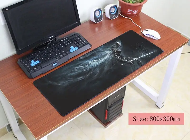 Goede Dark Souls muismat 800x300mm pad om muis notbook computer mousepad game gaming padmouse gamer om grote toetsenbord muis matten