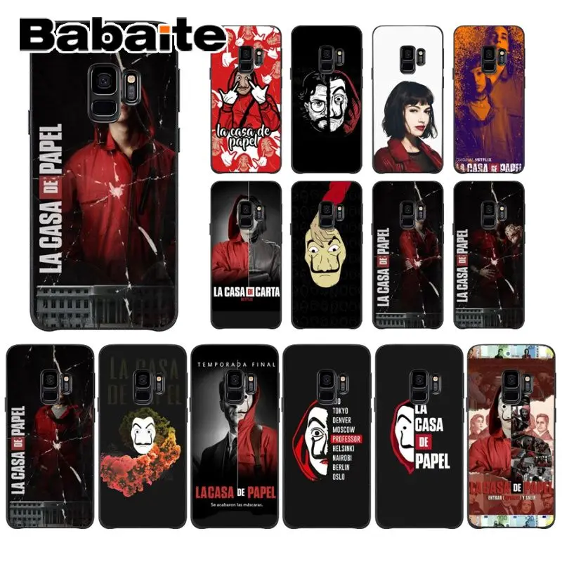 Чехол для телефона Babaite la casa de papel с нарисованным телевизором стильный мягкий