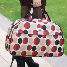 Водонепроницаемый дорожная сумка Для женщин сумка большая Ёмкость Для женщин вещевой сумки цифровые печатные женские багаж, для отпуска сумки и нарочито бесхитростного дизайна; Bolsa de Mujer