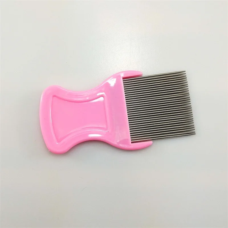 Гребни для собак из нержавеющей стали Pin блохи от пыли и грязи для удаления Груминг Собак и котов гребень для вычесывания блох шерсти домашних животных длинные расческа