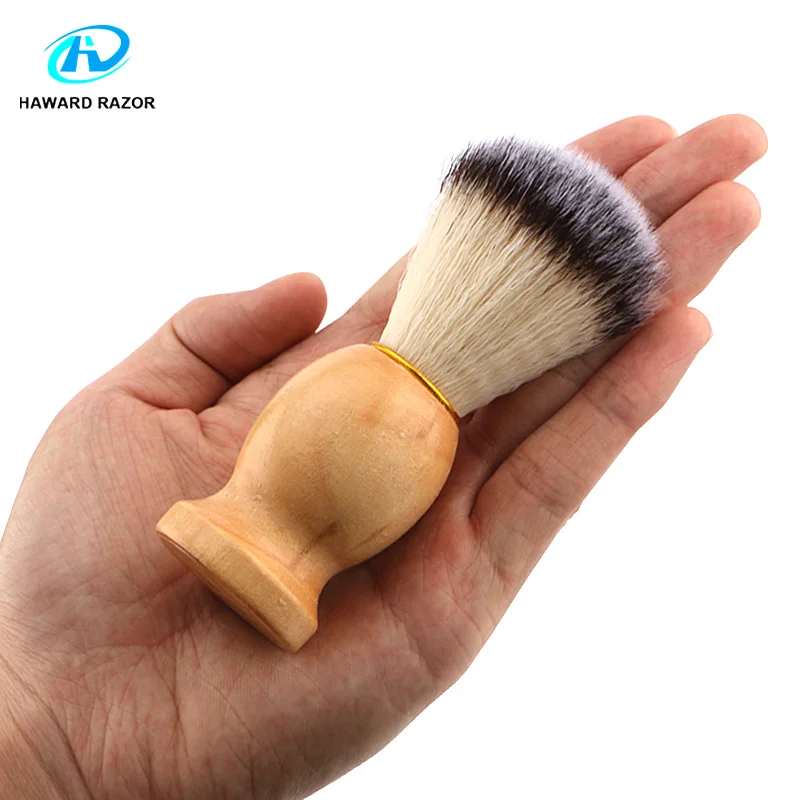HAWARD RAZOR 1Pcs Synthetic Hair Men s Shaving Brush Men s Barber Salon Beard Care Appliance 1