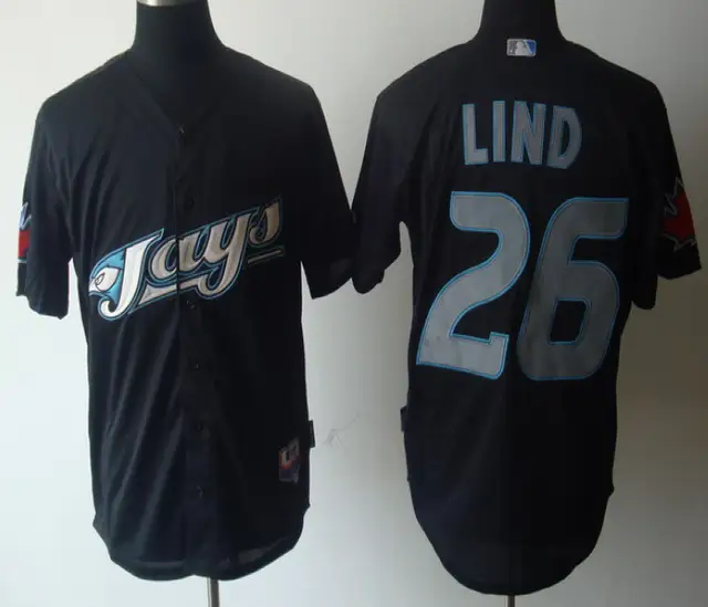 toronto blue jays black jersey