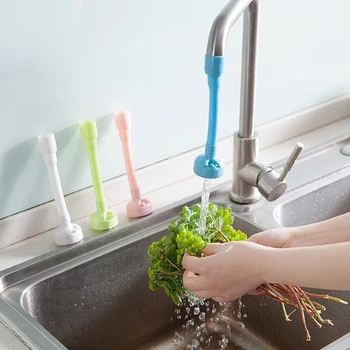 

Creative Kitchen Bathroom Save Water Tap Rotating Spray Adjustable Faucet Regulator Extender Spill Valve Shower Filter New