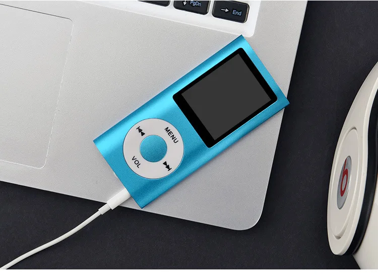 Музыкальный плеер SeenDa MP4 1,8 дюймов с поддержкой ЖК-экрана Micro SD TF HIFI видео радио Музыкальный плеер E-Booker портативный MP4 плеер - Цвет: Blue