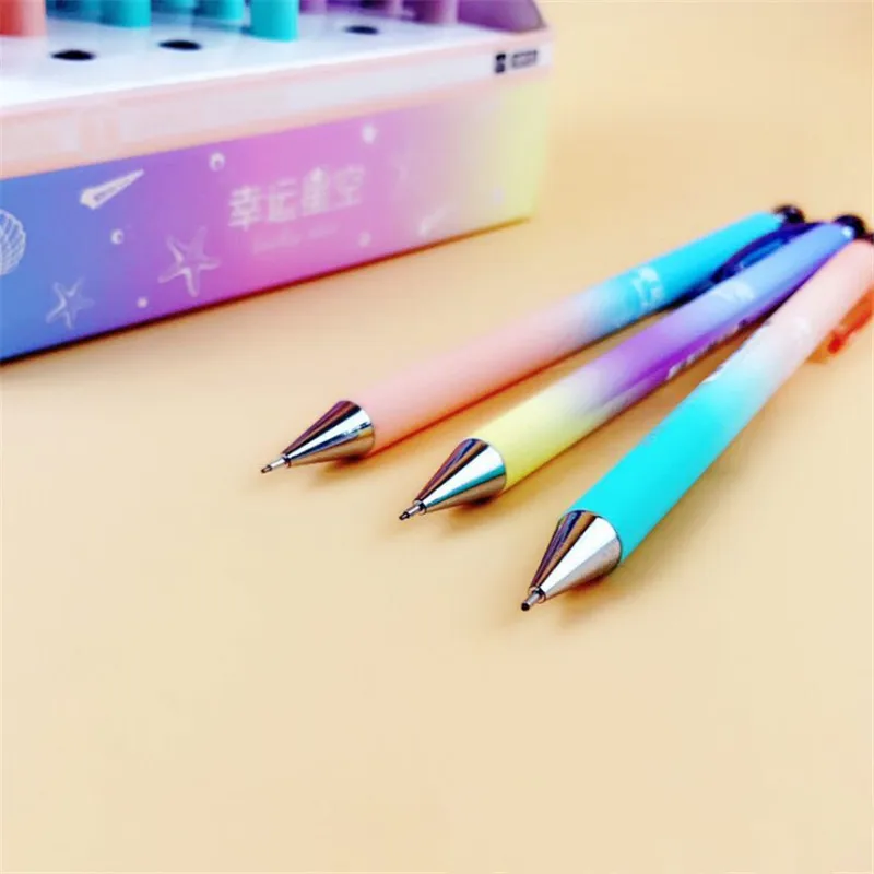 Милый Kawaii Moon Star пластиковый механический карандаш креативные небесные