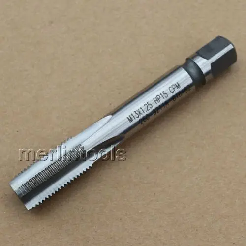 

13mm x 1.25 Metric HSS Right hand Tap M13 x 1.25mm Pitch