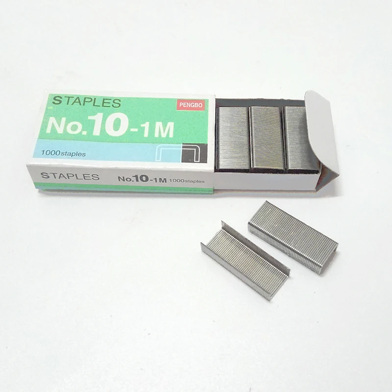 4boxes Staples No.10-1M Mini Staples Office School Supples 4,000pcs 