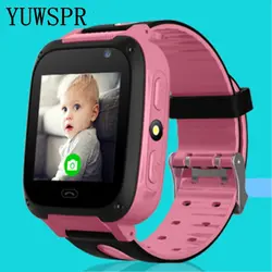 Детские часы с системой слежения LBS расположение камеры 1,44 "сенсорный экран Поддержка Android IOS умные часы От 3 до 12 лет детский подарок Q9