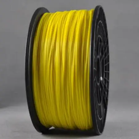 Высококачественный Филамент (filament) нить ABS цвет Желтый Wanhao | Для 3d Принтера 1.75 мм