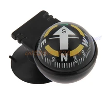 Компас Карманный мяч приборной панели тире крепление навигации автомобиль Лодка грузовик всасывания# H030
