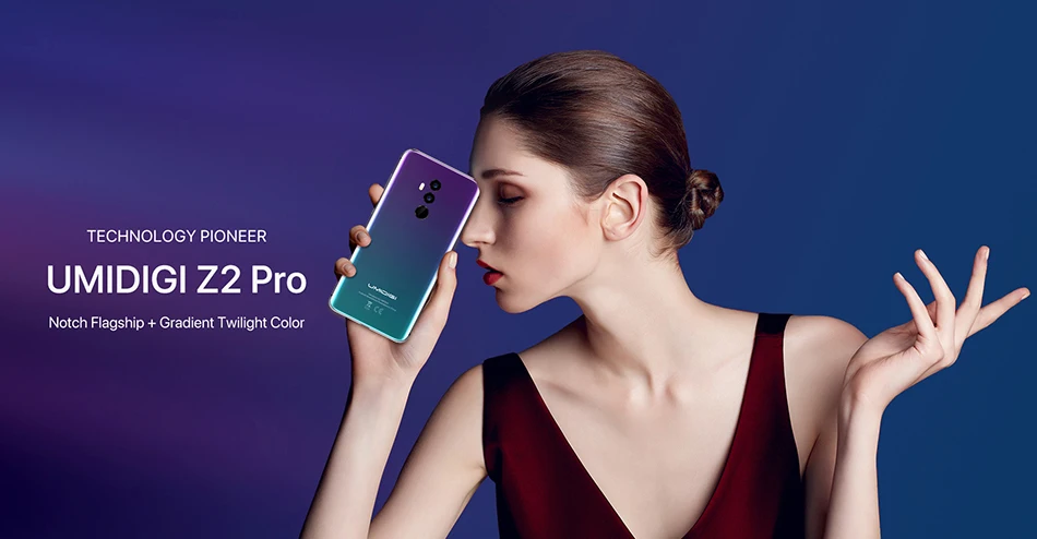 UMIDIGI Z2 Pro, круглые полосы 19:9, 6,2 дюйма, 6 ГБ+ 128 ГБ, Восьмиядерный процессор Helio P60, 2,0 ГГц, Беспроводная зарядка, Android 8,1, разблокировка лица, мобильный телефон, NFC