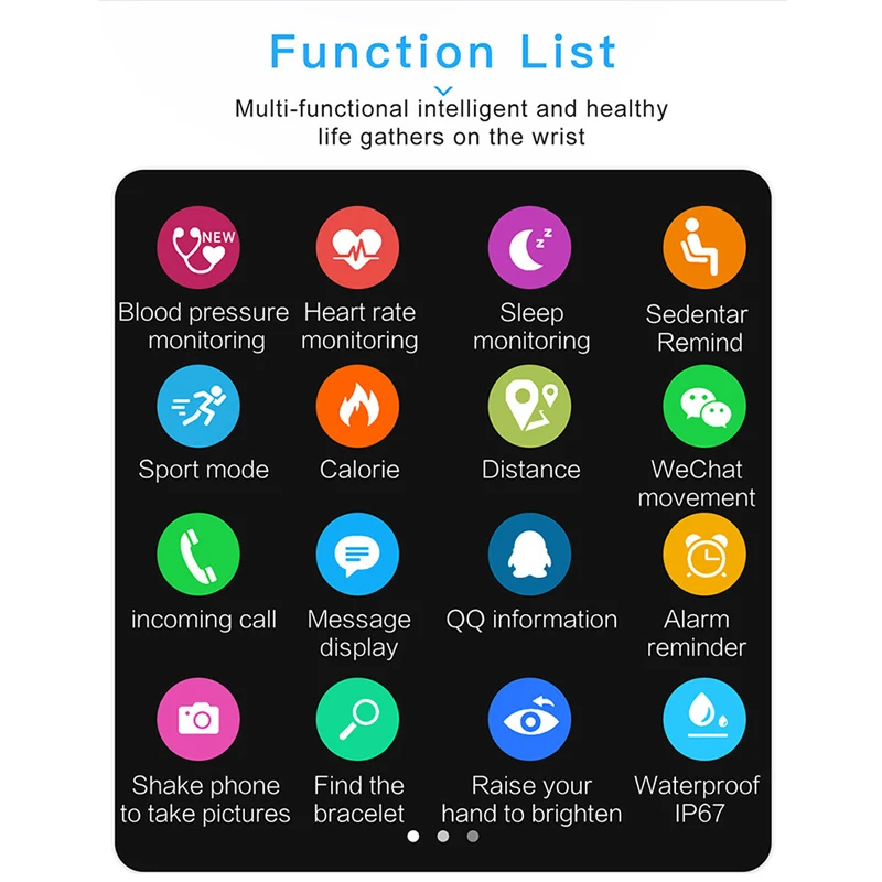 1.3 Inches Color Screen Smart Watches Couple Waterproof Electronic Watch Men Sport Watch Woman Brand Bluetooth Relogio Masculino