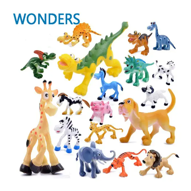 figure 6 1 scale accessories action : 6pcs/lot Cute Aliexpress.com Buy Cartoon Forest Jungle