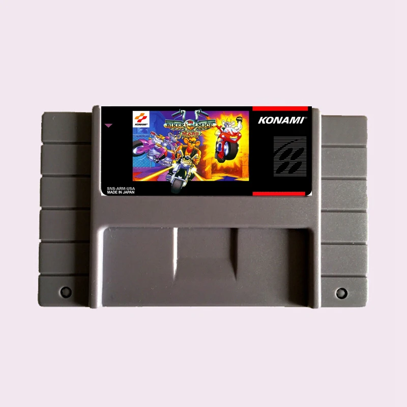 

High Quality 16 Bit Biker mice from mars NTSC Big Gray Game Card For USA Version Game Player