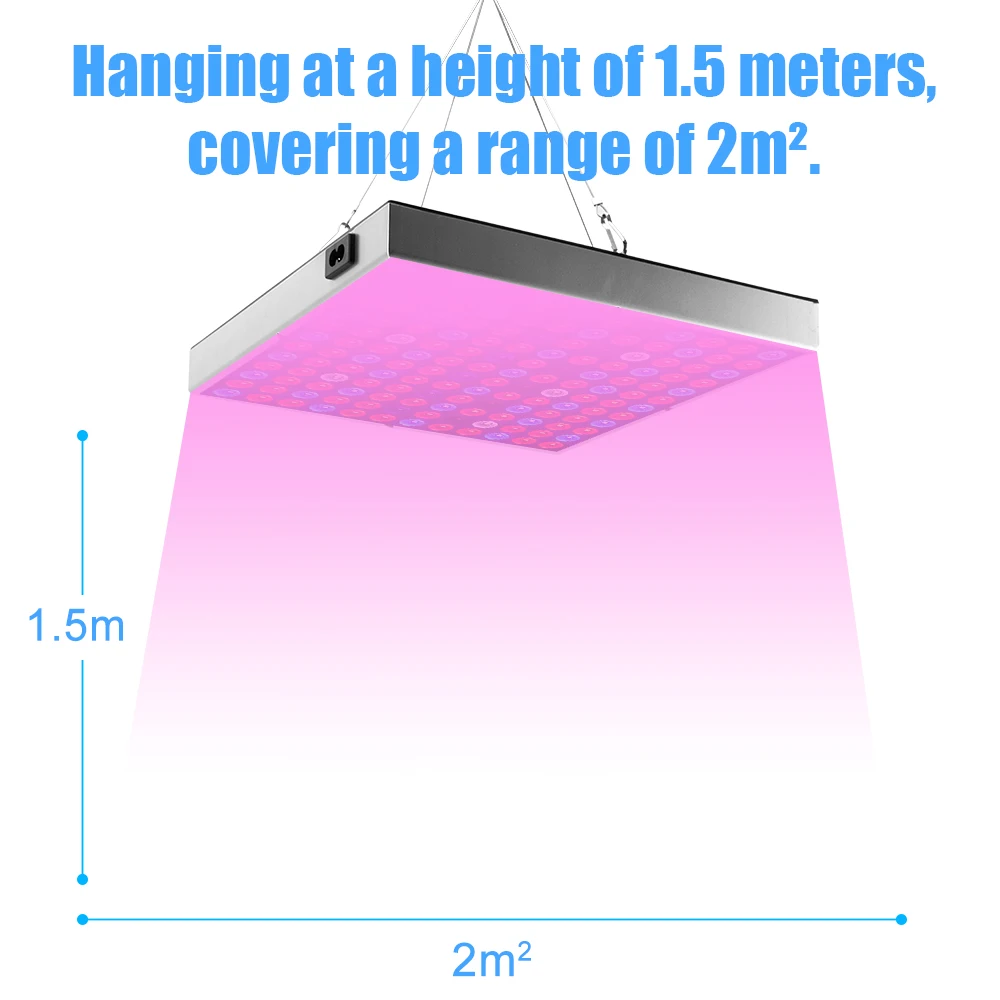 BORUiT 45W 85-265V 144 светодиодный s лампа для выращивания 380-780nm лампа полного спектра для выращивания растений УФ ИК красный синий белый светодиодный Фито лампа для комнатных растений