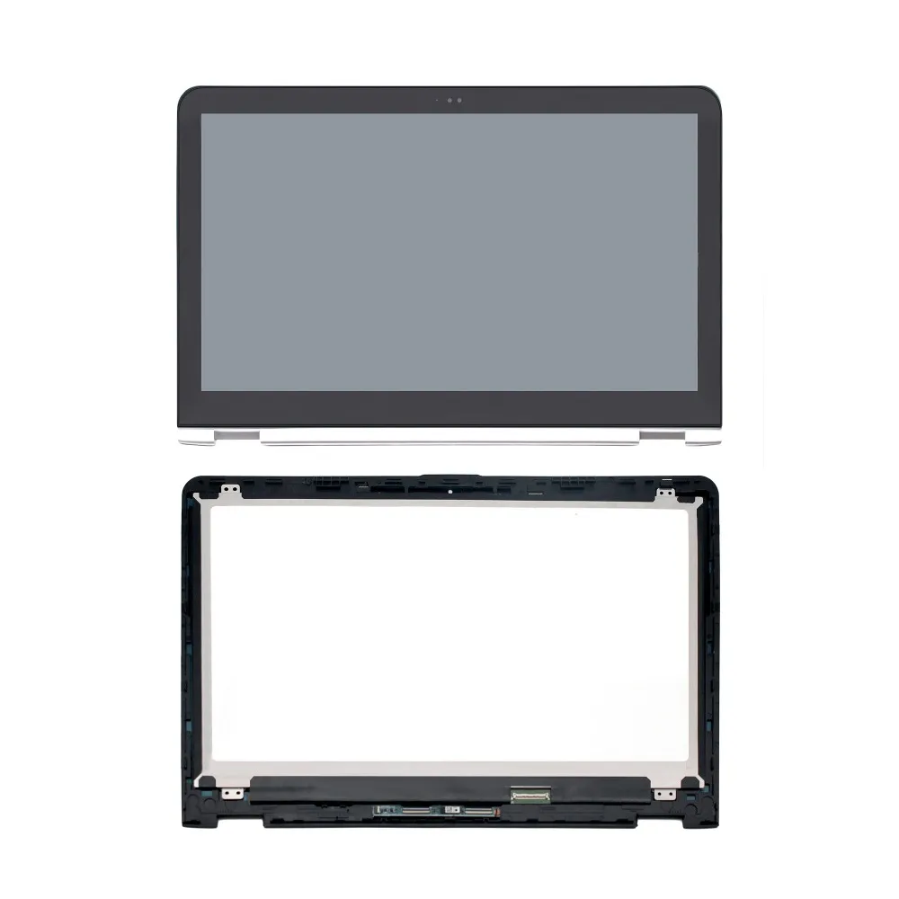 Bezel For HP ENVY X360 15-W000 15-W100 Touch Screen Digitizer Front Glass Panel
