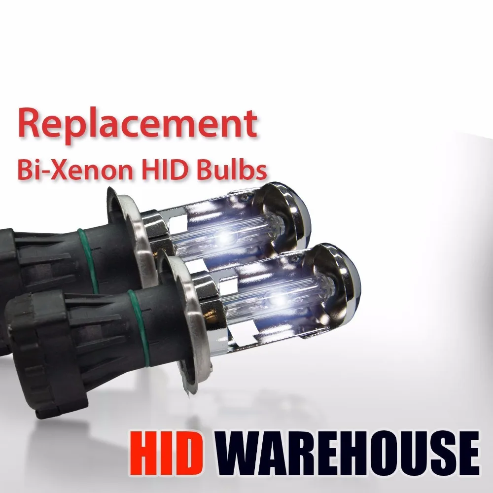 35 Вт H4 bi xenon HID комплект H4-3 Замена лампы HID фары для Hi/Lo луч 4300K 5000K 6000K 8000K 10000K 12000K h4 Биксенон