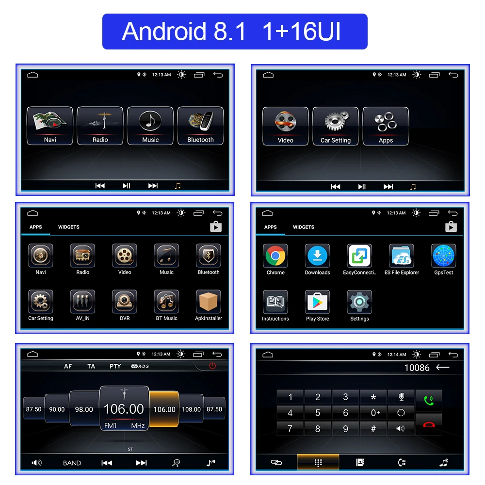 Discount Full touch 2din 2+32G Android 9.1 Car GPS Navigation for Volkswagen VW Touareg T5 Transporter Multivan 2004-2011 Radio FM Canbus 5