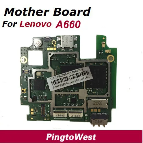 Original Used Worked Well Lenovo A660 mainboard mother board