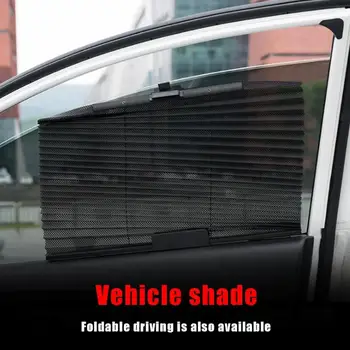 

Car Side Window Sunshade Sun Shade Cover Rear Window Mesh Cloth Folding Sun Shade Shield Summer UV Protection Curtain