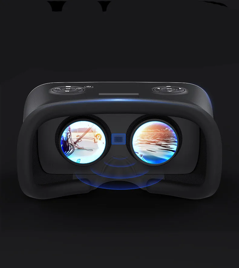 Все в одном VR очки Виртуальная реальность 3D шлем захватывающий фильм игра 4 ядра 2