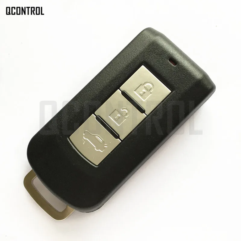 QCONTROL Автомобильный Дистанционный умный ключ костюм для MITSUBISHI G8D-644M-KEY-E ASX Outlander Sport Pajero Shogun Montero Lancer RVR