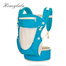 Honeylulu Детский рюкзак-кенгуру, модный, дышащий, с сеткой, для защиты бедер, слинг для новорожденных, кенгуру, для ребенка, Ergoryukzak, Хипсит, рюкзак