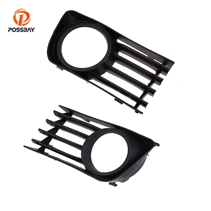 POSSBAY Car Side Fog Light font b Lamp b font Cover Grille for Toyota Prius 2004