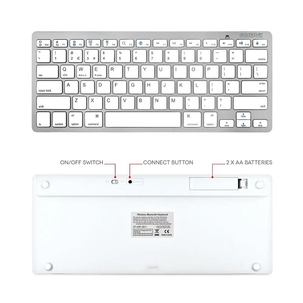 Kuulee профессиональная ультра тонкая беспроводная клавиатура Bluetooth 3 0 для Apple iPad