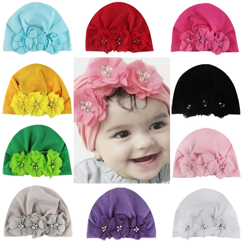 baby girl head caps