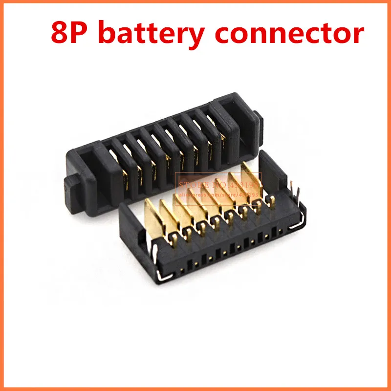 Новый 5 пара/лот 8Pin шаг 2 0 мм разъем для аккумулятора ноутбука женский и мужской 180