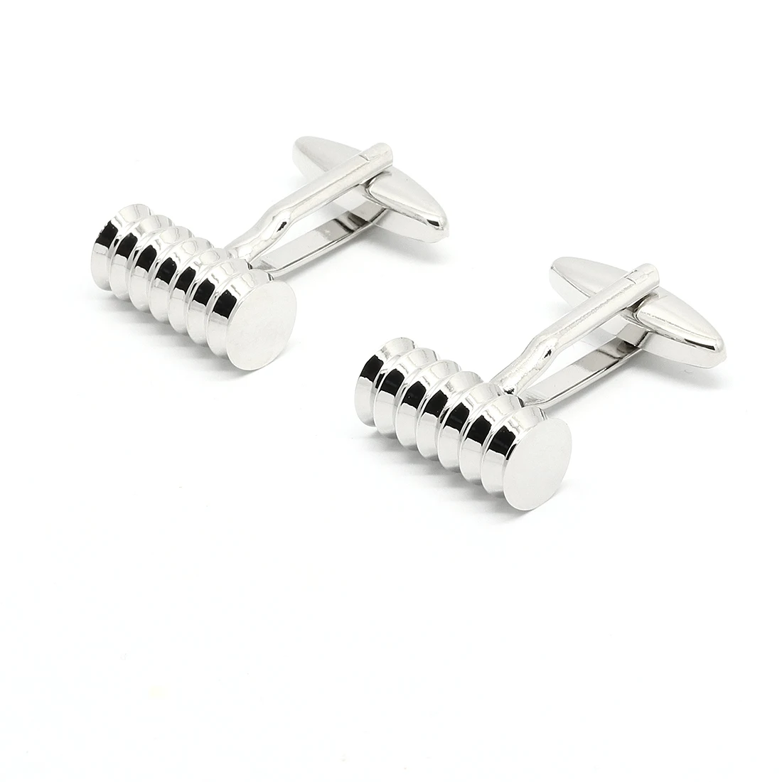 Cylinder Cufflinks For Mens Fashion Brand Cufflink High Quality Copper