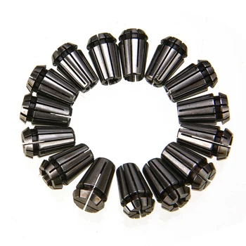 

15pcs High Carbon Steel ER11 Precision Spring Collet Chuck Tool Bits 1-7mm for CNC Engraving Machine Lathe Mill Tool