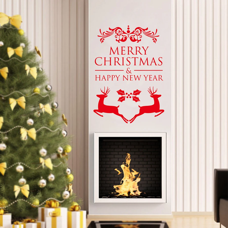 ハッピーニューイヤーメリークリスマス窓ステッカークリスマス鹿ビニールウォールアートステッカー新年デザイン装飾 Decoration Design Vinyl Wall Art Decalschristmas Window Stickers Aliexpress ハッピーニューイヤーメリークリスマス窓ステッカークリスマス鹿ビニールウォールアートステッカー新年デザイン装飾 Decoration Design Vinyl Wall Art Decalschristmas Window Stickers Aliexpress