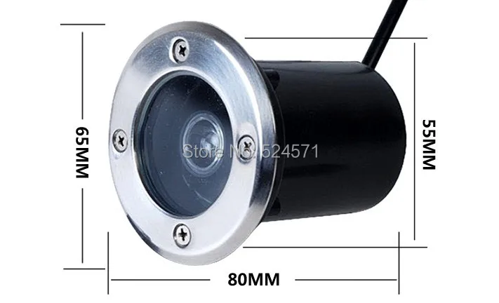 Preço de Atacado Novo tipo Buriedlight Conduziu a Iluminação Chão & Rohs Quente Luz Fria Ourdoor Ac85265 v - Dc12v 3 w Ip68 ce 4 High Quality Luzes e Iluminação