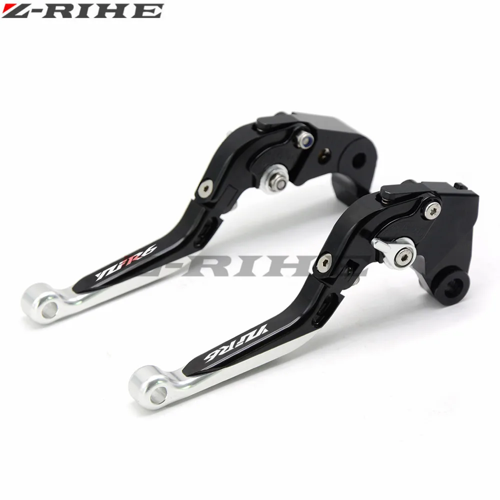 

For YAMAHA YZF R6 YZFR6 2005-2016 Motorcycle Accessories CNC Folding Extendable Brake Clutch Levers FOR LOGO YAMAHA YZF R6
