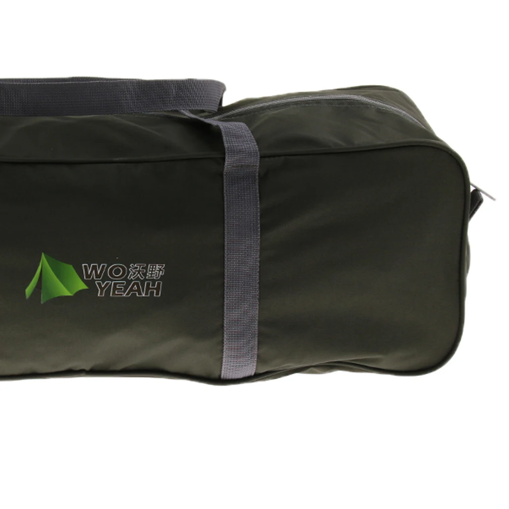 2Pcs Waterproof   Oxford Cloth Outdoor Travel Duffel Bag Camping Equipment Zipper Storage Bag M/L For Camping Hiking Travel