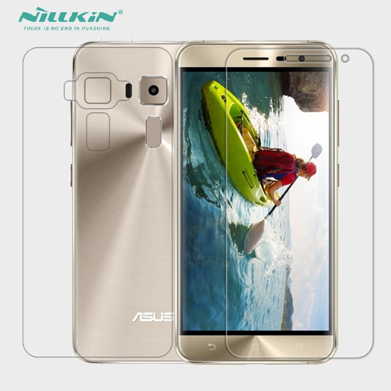 

Whole Unit 5.2 inch Zenfone 3 Screen Protector + Back Protective Film For Asus Zenfone3 ZE520KL Phone