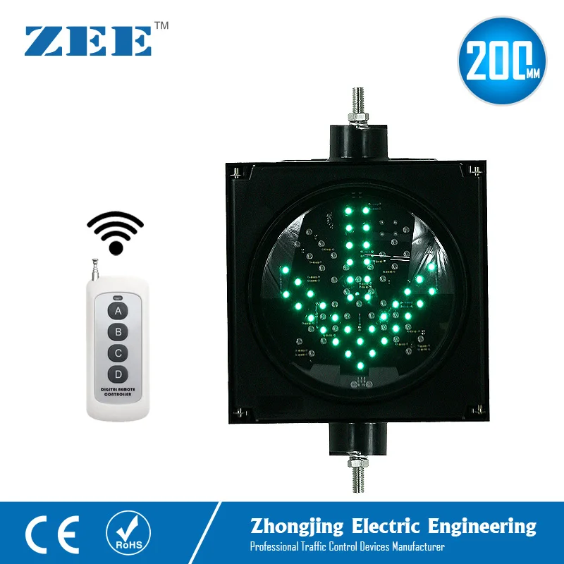 Remote Controller 200mm LED Traffic Light Red Cross Green Arrow LED Traffic Signals Wireless Controlled Remote Controller 200mm LED Traffic Light Red Cross Green Arrow LED Traffic Signals Wireless Controlled
