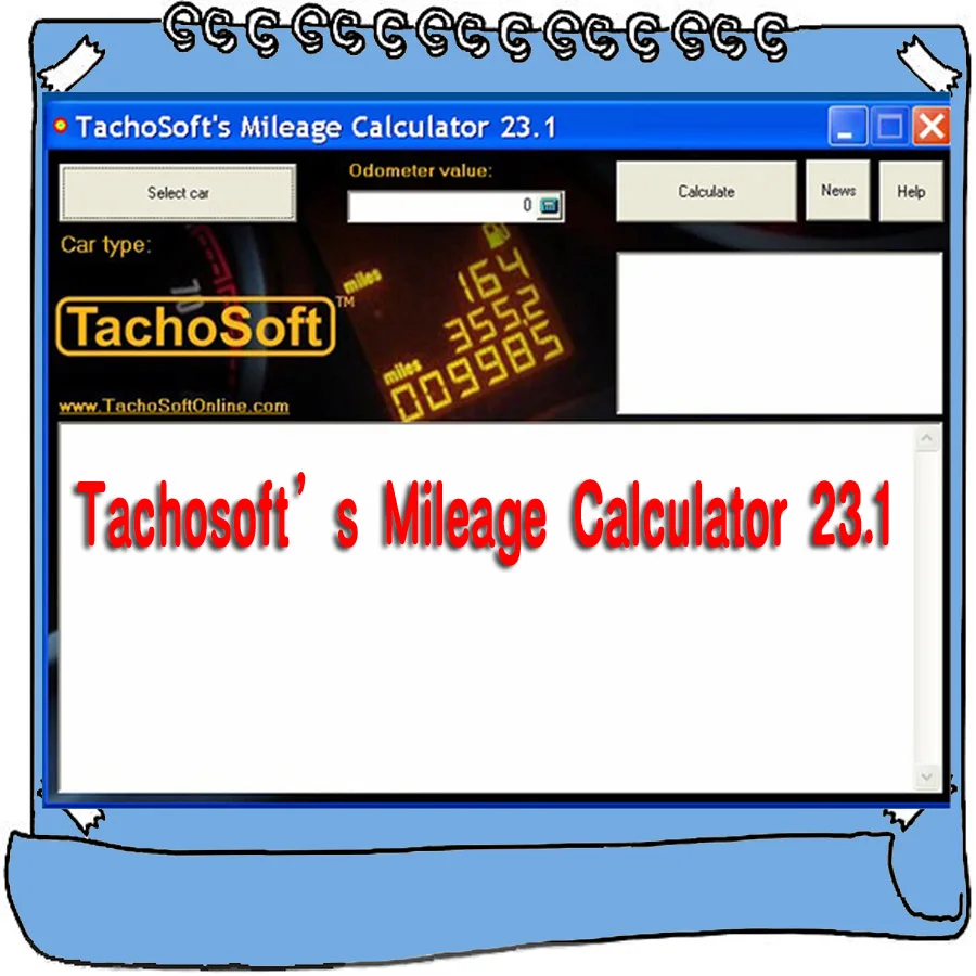 Новейший тахософт калькулятор пробега V23.1 поддержка многих марок автомобилей