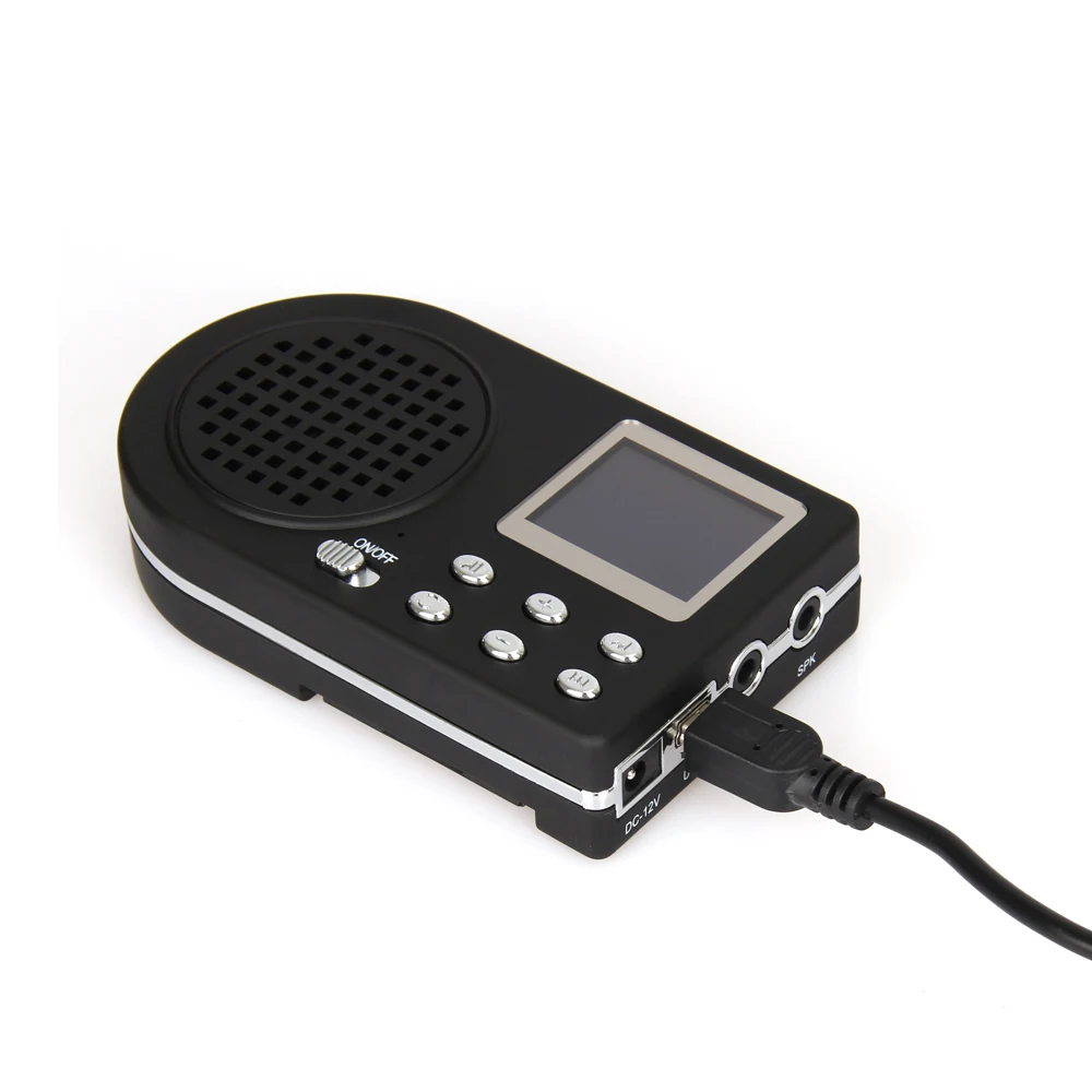 Sons de Caça 123db ao ar Chamador com 110 Pddhkk Livre Pássaro Chamariz Pato Ganso Multi Sons Mp3 Som Altifalante Amplificador 10 w 9 Cheap Chamariz da caça