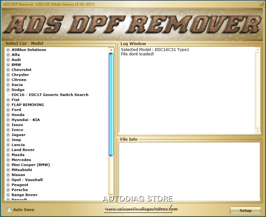

DPF EGR Lambda Remover [05.2017] software + Unlock keygen