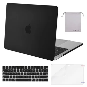 

Mosiso 2019 2018 Laptop Matte Coque Cover Case for MacBook Air Pro 13 15 16 inch Retina Touch Bar A2141 A1932 +Keyboard Cover