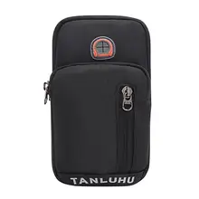 Универсальный фитнес с разъемом для наушников бег на открытом воздухе упражнения тренировка многофункциональные карманы Водонепроницаемая наручная сумка с наушниками