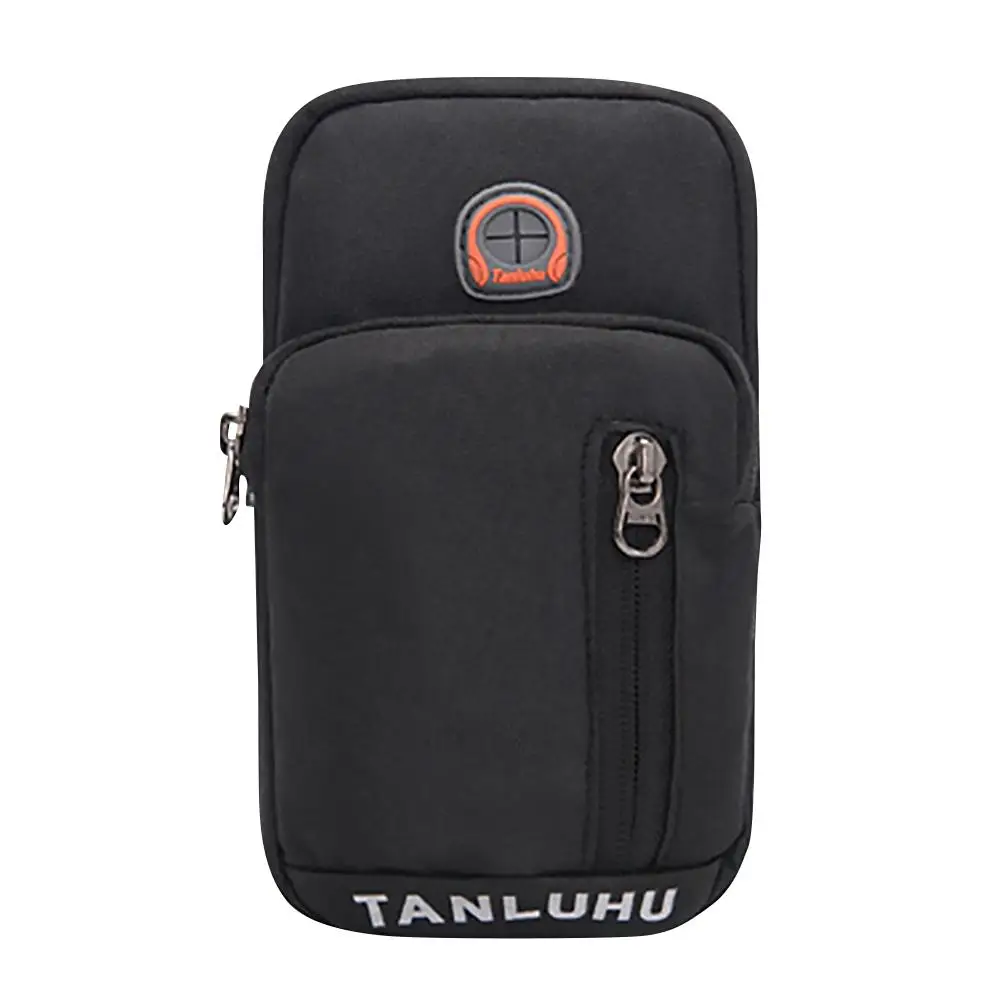 

Universal Fitness with Headphone Jack Running Outdoor Exercise Workout Multifunctional Pockets Waterproof Arm Bag with Earphone