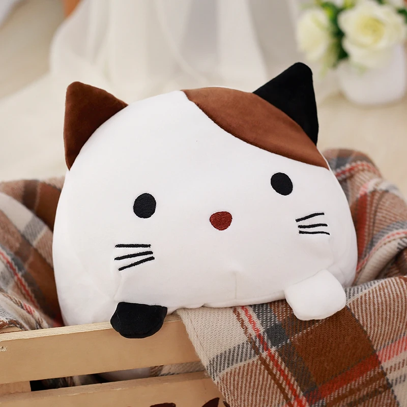 1 шт. 30 см креативные плюшевые игрушки Kawaii Cat мягкая набивная хлопковая подушка