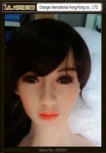 Top quality sexy doll head for japanese silicone sex toy, solid sex doll head for adult,nice oral sex doll head,HD-002