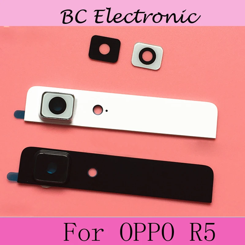 

BLACK White Original Back Camera glass Lens and camera cover Replacement For OPPO R5 test good