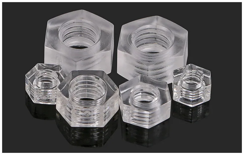 M3-M4-M5-M6 acrylic screw nut (2)